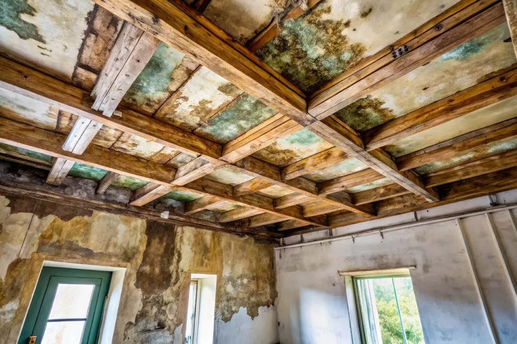Home with mold and moisture damage sold without repairs