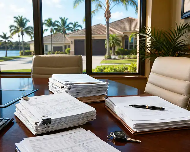 Federal IRS and Florida property tax lien resolved at cash closing